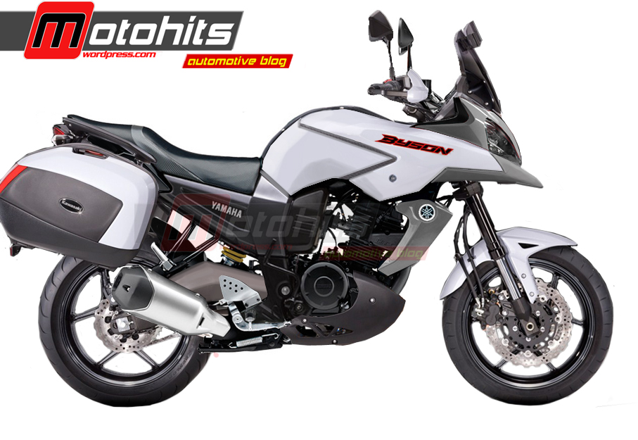 Pojok Sotoshop Modifikasi Yamaha Byson Touring Adventure  motohits 