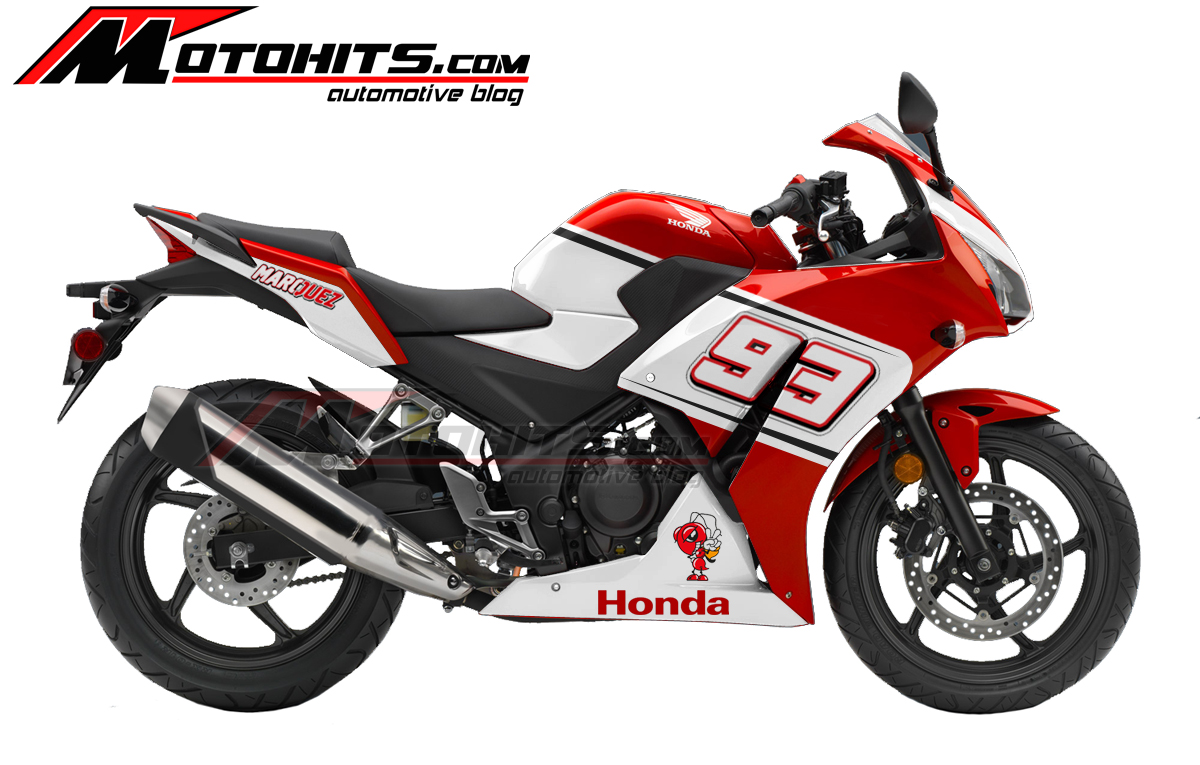 Modif Decal All New CBR150R Red White 