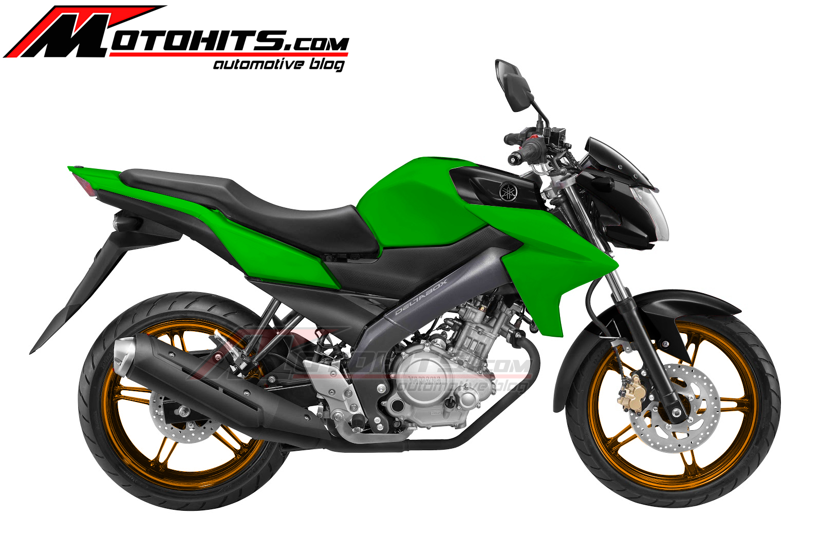Modif Decal New Vixion Green Sporty  motohits.com