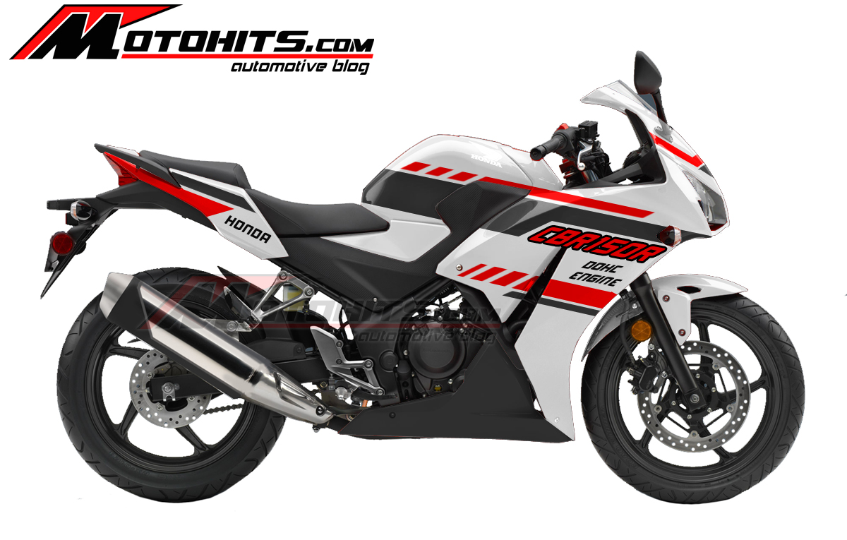 Modif Decal Honda CBR150R White Speed Motohitscom