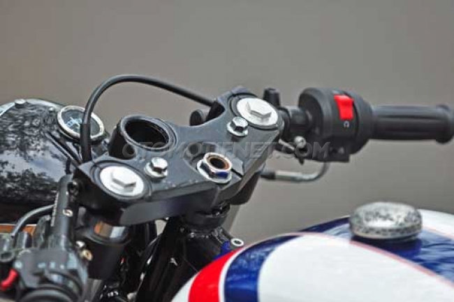 Modifikasi Yamaha Scorpio Cafe Racer  motohits.com