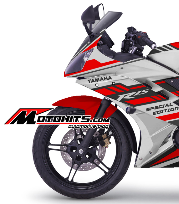 Modifikasi Decal Sticker Yamaha R15 Special White Monggo Kang